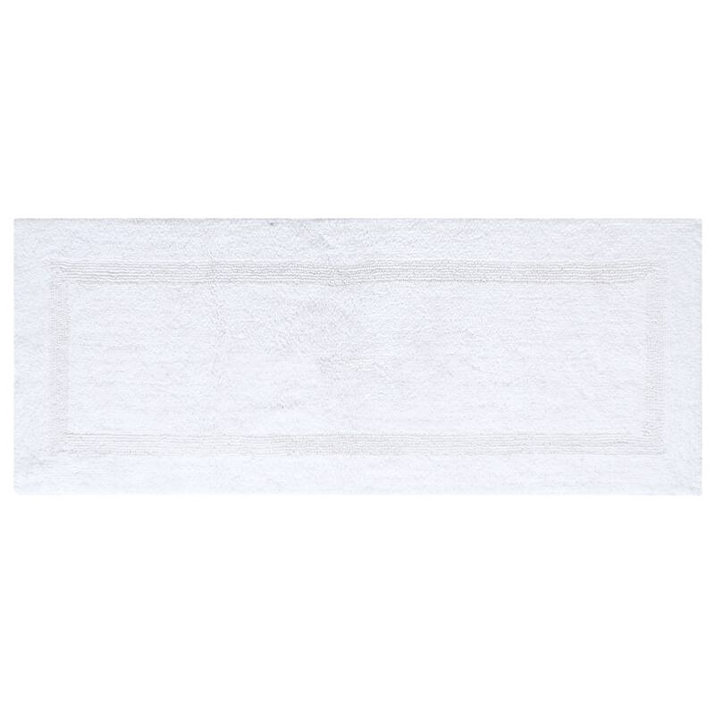 Fabstyles Basix Soft & Absorbent Reversible Cotton Bath Rug