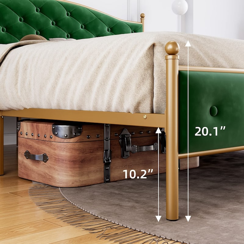 Upholstered Platform Bed