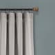 preview thumbnail 10 of 26, Lush Decor Linen Button New Window Curtain Single Panel - 108" x 40"