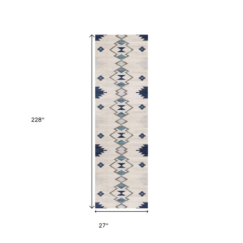 HomeRoots Southwestern Contemporary Square Area Rug