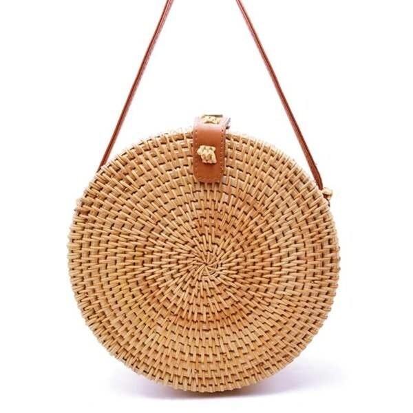 rattan bag circle
