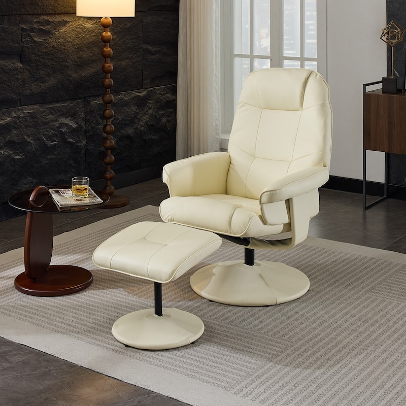 Massage Recliner Chair with Ottoman