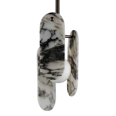Studio M SM24812ARY Megalith 7" Wide LED Abstract Mini Pendant
