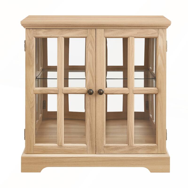 LED Curio Display Cabinet with Adjustable Shelves