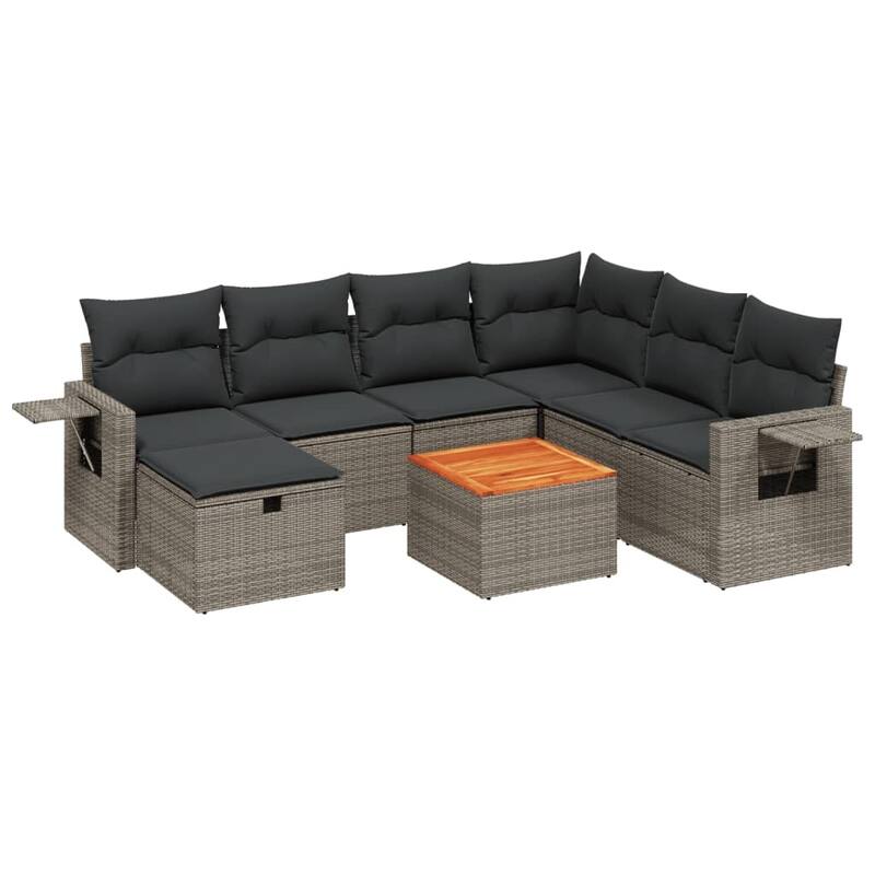 8 Piece Modular Garden Sofa Set