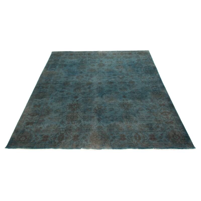 ECARPETGALLERY Hand-knotted Vibrance Blue Wool Rug - 8'4 x 11'4