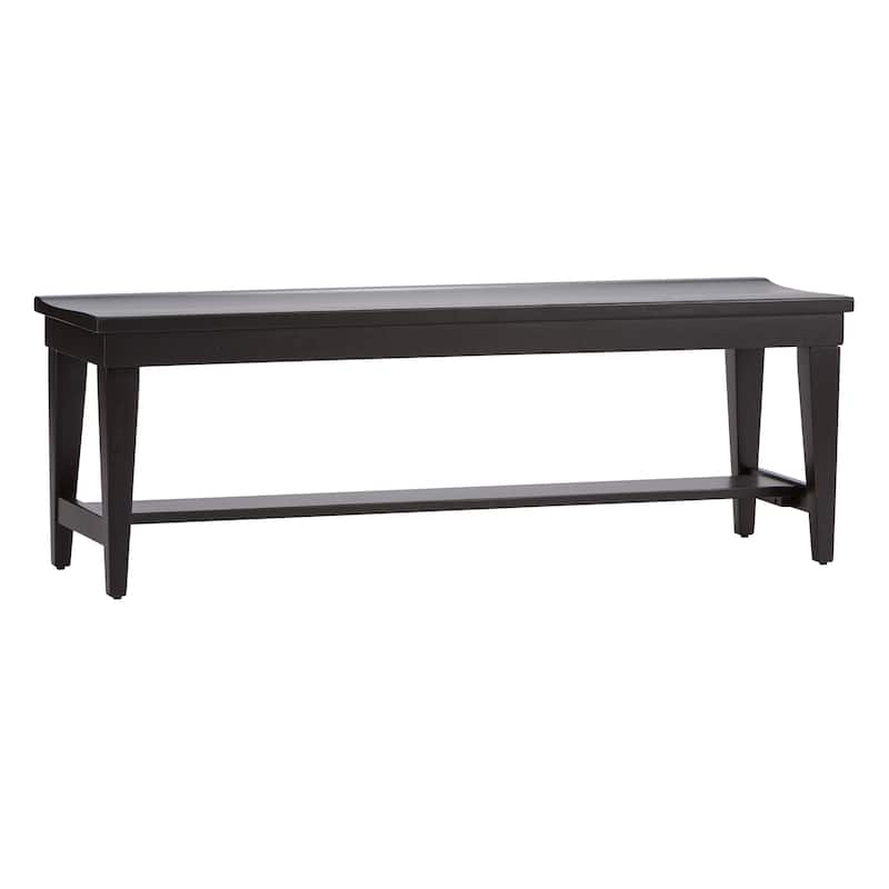 The Gray Barn Hearthstone Ridge Tobacco & Black 6 Piece Rectangular Table Set