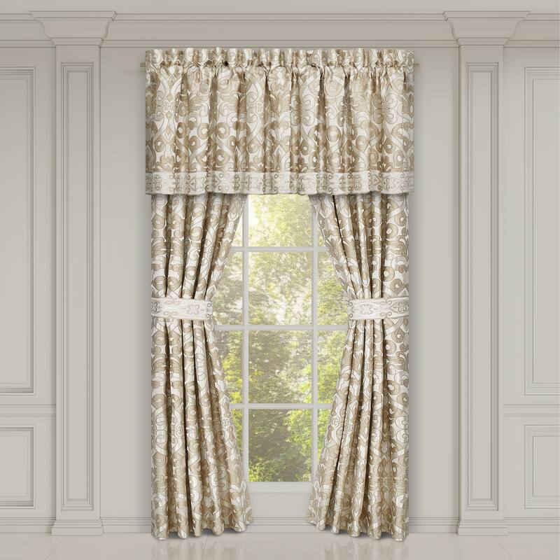 J. Queen New York Amaretto Window Panel Pair - 84 Inches