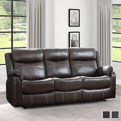 Soho Double Lay Flat Reclining Sofa with Drop-Down Table