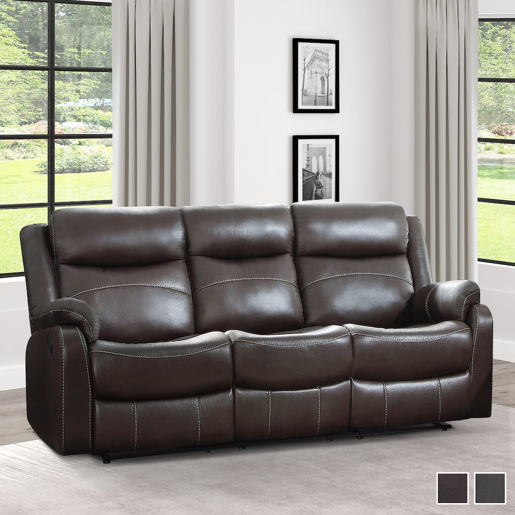 Soho Double Lay Flat Reclining Sofa with Drop-Down Table