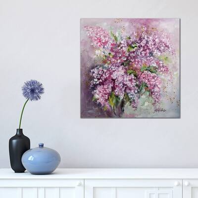 iCanvas "Lilac Time" by Nastasiart Canvas Print