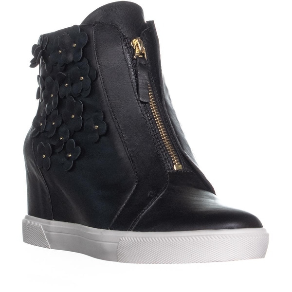 DKNY Connie Wedge Sneaker Center Zip 