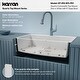 preview thumbnail 22 of 59, Karran QT-812 Top Mount 33 in. Large Single Bowl Quartz Kitchen Sink Kit
