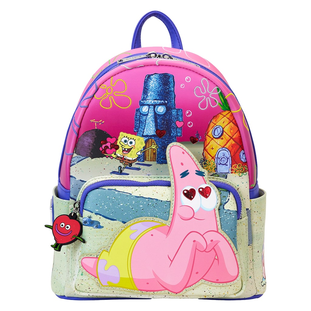 Spongebob Squarepants & Patrick Star Hearts Mini Backpack