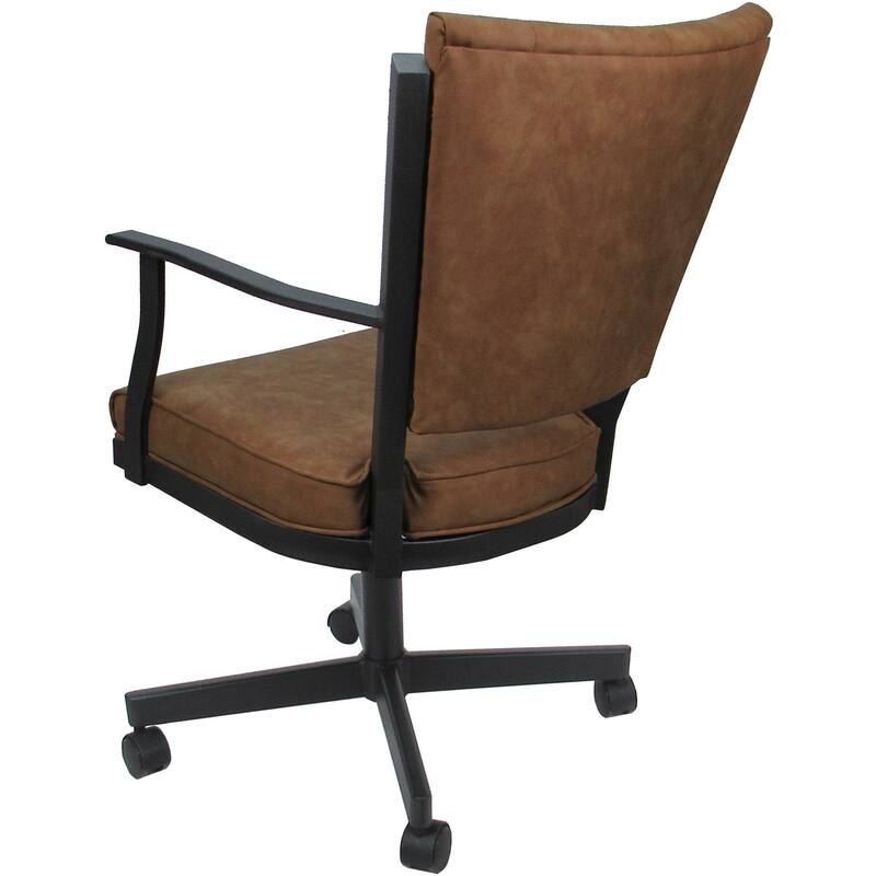 Montana Swivel Metal Dining Caster Chair on Reading Base