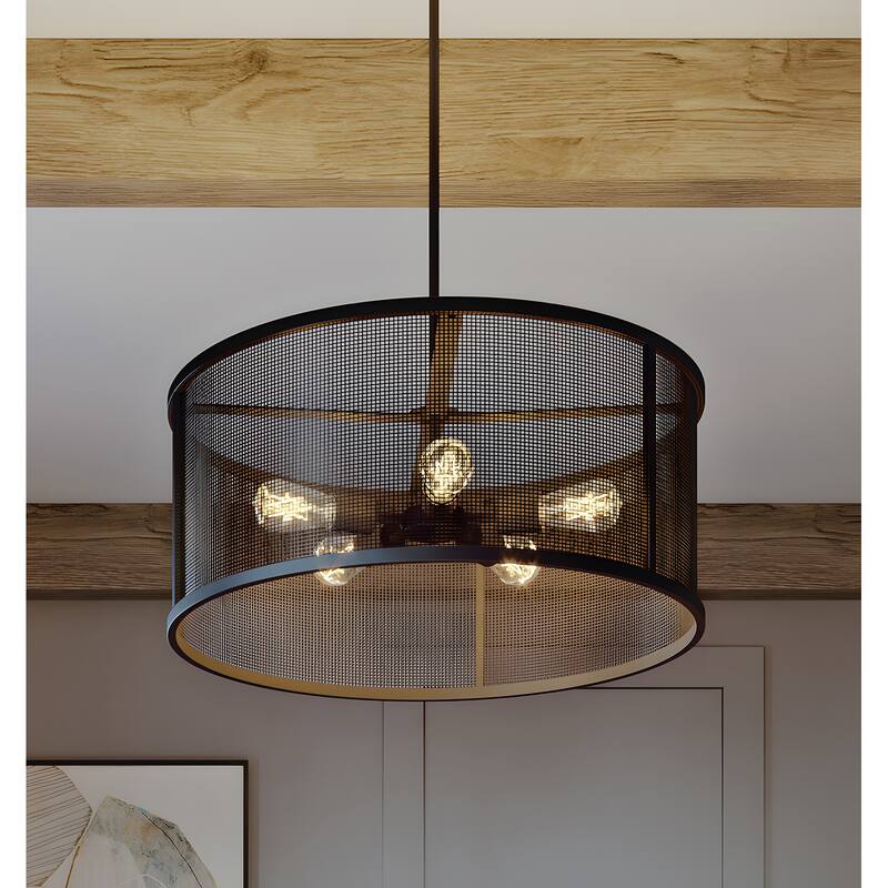 AFX Austin 5-light Bronze Pendant