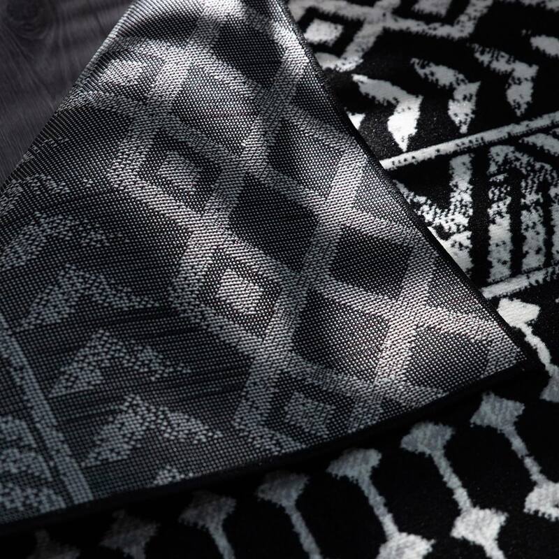 5'x7' Oval Boho Area Rug Geometric Design Non-Shedding - 60*84