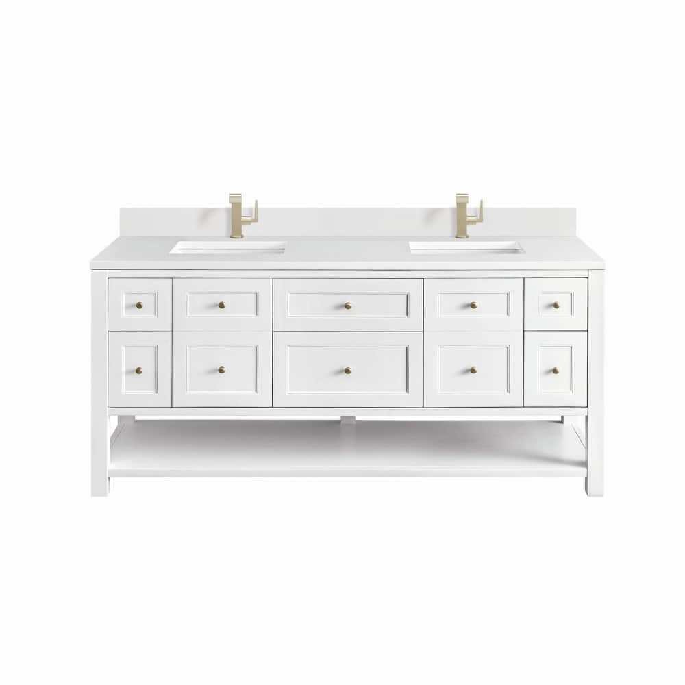 James Martin Vanities 330-V72-1WZ Breckenridge 72" Free Standing