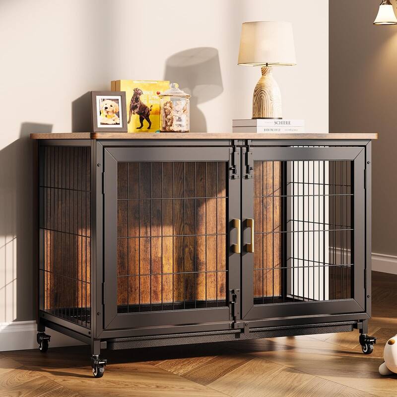 Heavy Duty Dog Crate Kennel Furniture