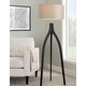 preview thumbnail 1 of 43, The Gray Barn Brevet Contemporary Tripod Floor Lamp with Fabric Shade