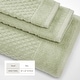 preview thumbnail 185 of 197, Linery & Co. Cotton Diamond Waffle Texture Bath Towels