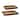 Transpac Wood Brown Everyday Tray Set of 2