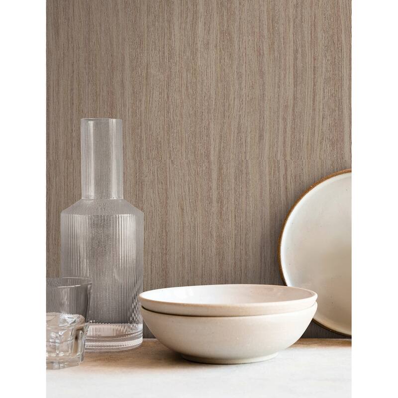 York Wallcoverings Wistman Stripe Canyon Wallpaper