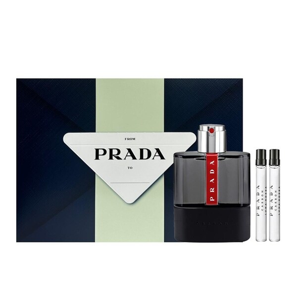 PRADA LUNA ROSSA CARBON ギフトボックス付き PRADA LUNA ROSSA CARBON 3PC GIFT SET FOR MEN | eBay