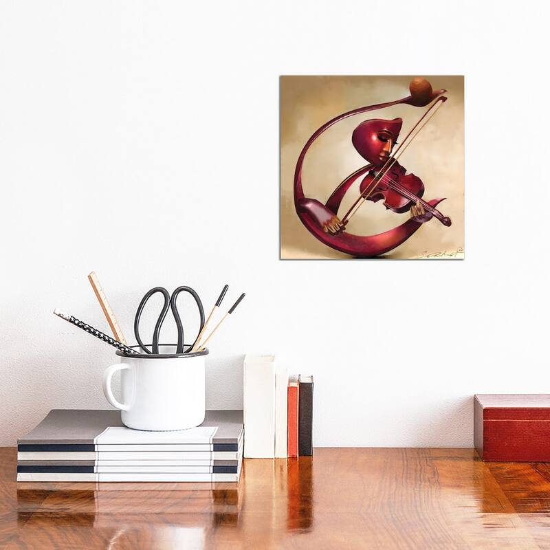 iCanvas "Ethereal Strings" by Salaam Muhammad Canvas Print - 12x12x0.75