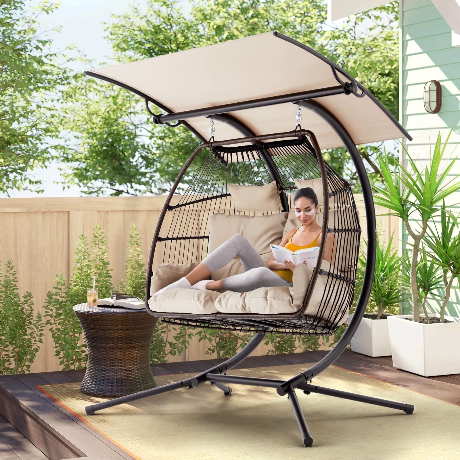 Loveseat swing chair shop