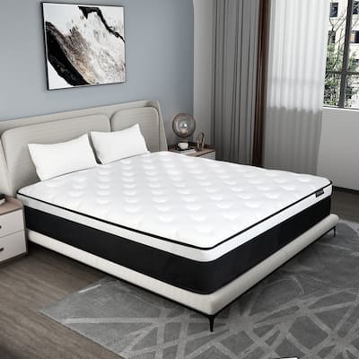 CHEVNI 10'' Medium Gel Memory Foam Hybrid Twin Mattress
