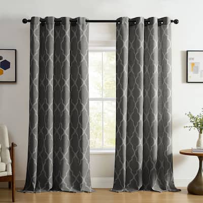 Elrene Medalia Grommet Top Curtain Panel