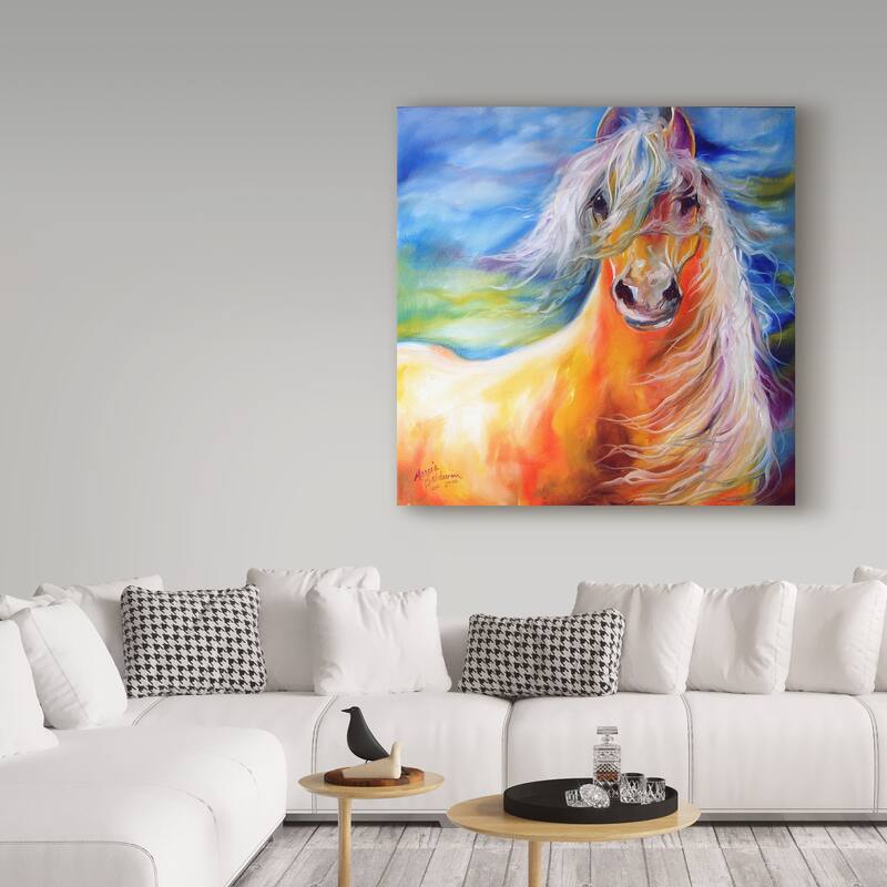 Marcia Baldwin 'Bright Day Equine' Canvas Art