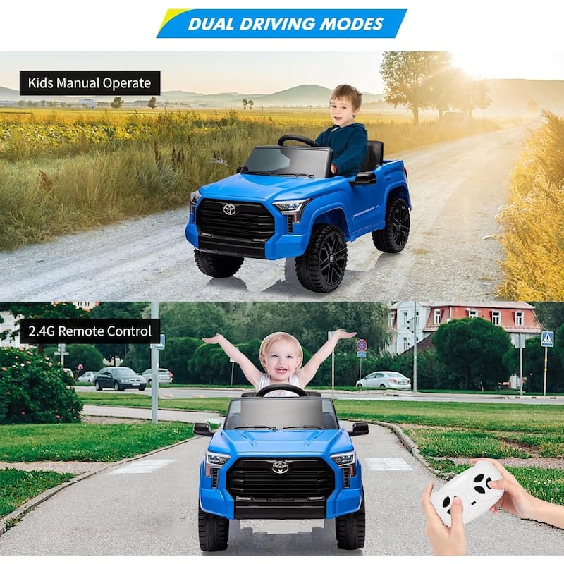 12V Electric Ride-On Toy Car for Kids with Remote