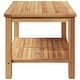 preview thumbnail 31 of 40, vidaXL Coffee Table Brown Solid teak wood