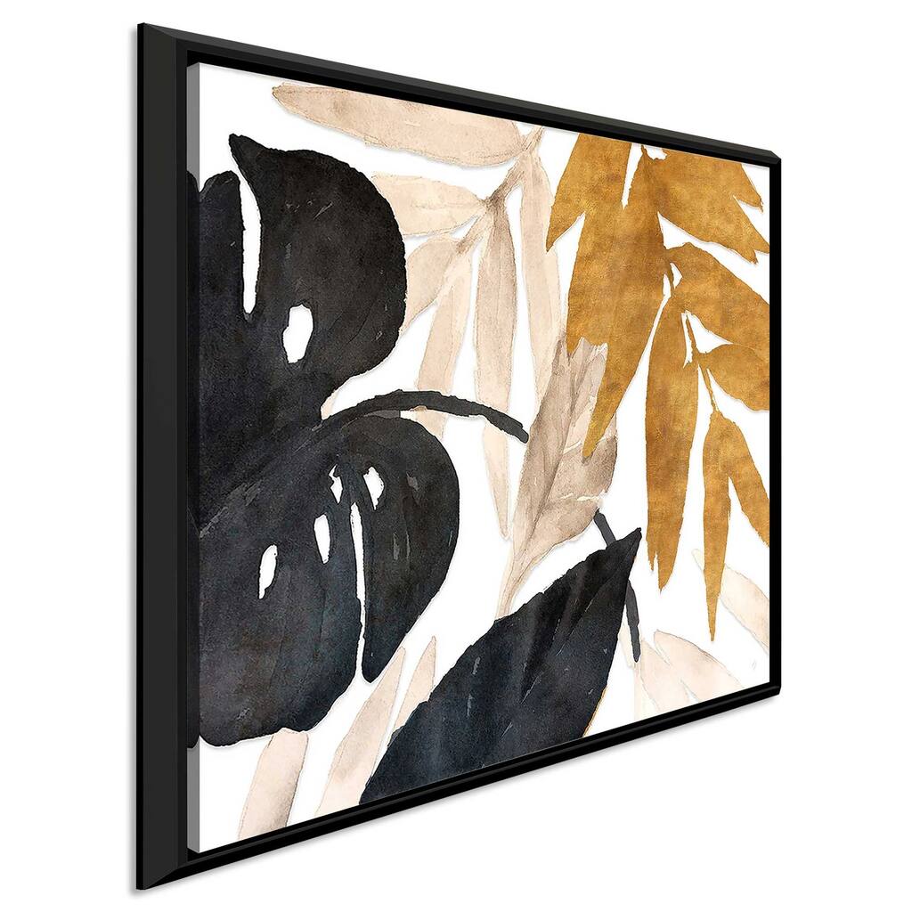 "Modern Tropics I" Print on Floating Canvas