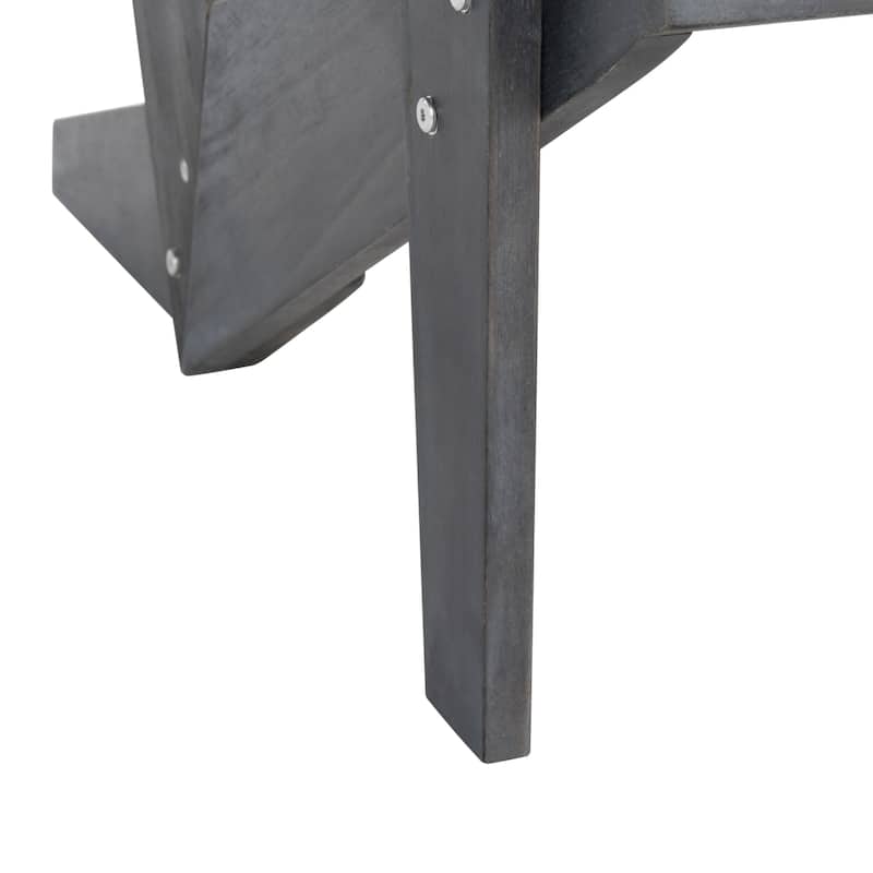 SAFAVIEH Lanty Grey Adirondack Chair - 29.5" W x 31.9" D x 28.4" H