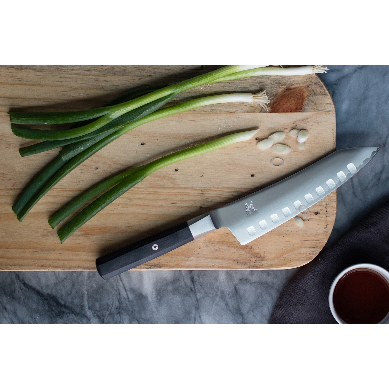 Miyabi Koh 7 Inch Rocking Santoku Knife Stainless Steel Overstock 27189823