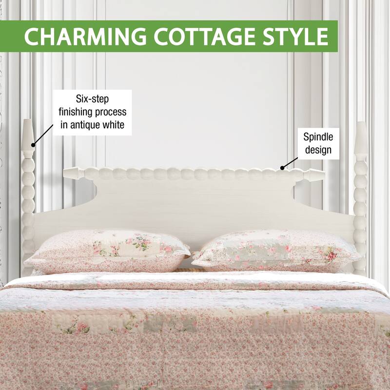 Spindle King Headboard (1-Year Warranty)