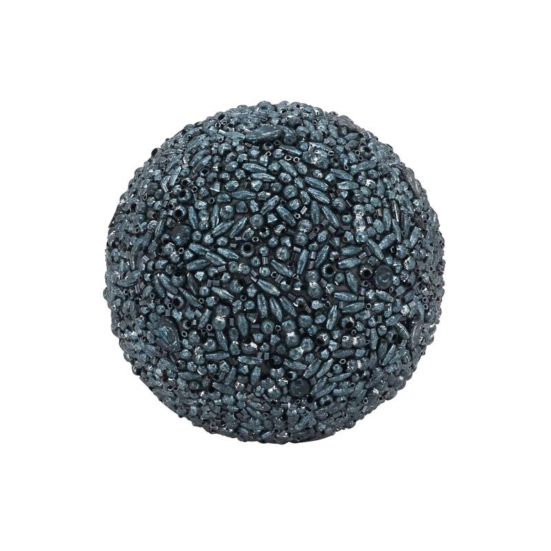 Decorative Sphere - Set of 6 - Black