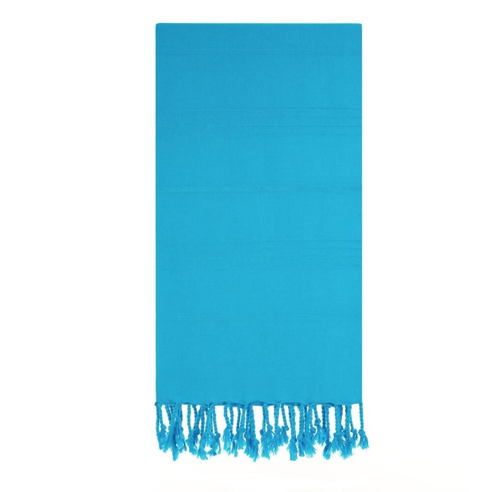 Sol Tea Towel in Cobalt - Handwoven Kitchen Towels