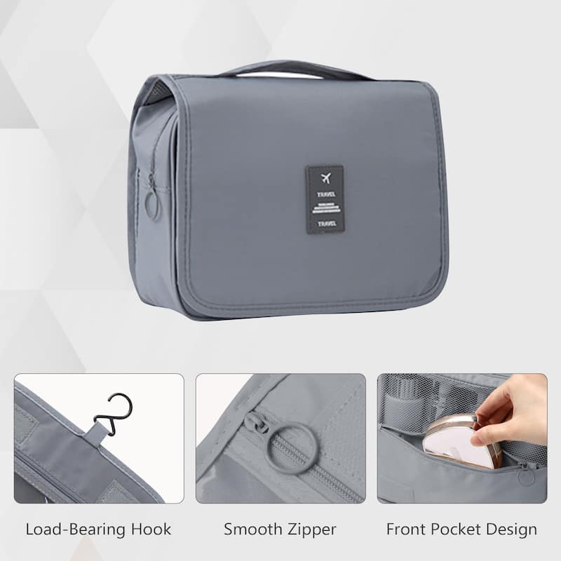 Versatile Set Hanging Toiletry Bag 3 Piece Trunk Sets Carry On Hardside