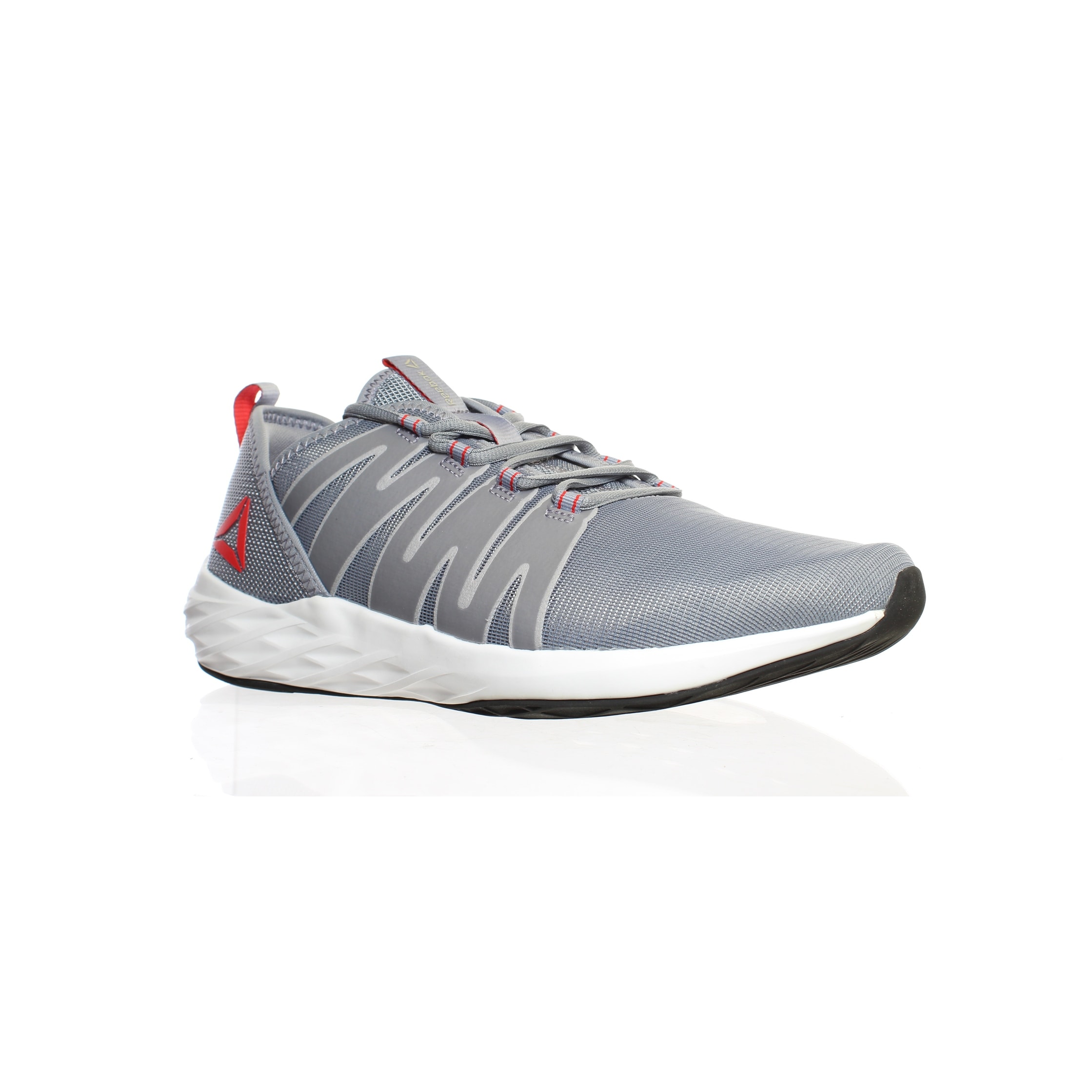reebok gray running shoes