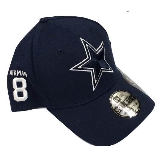Dallas Cowboys Troy Aikman Rear Stamp Cap