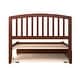 preview thumbnail 33 of 48, Richmond Full Solid Wood Platform Bed with Footboard & Full Trundle