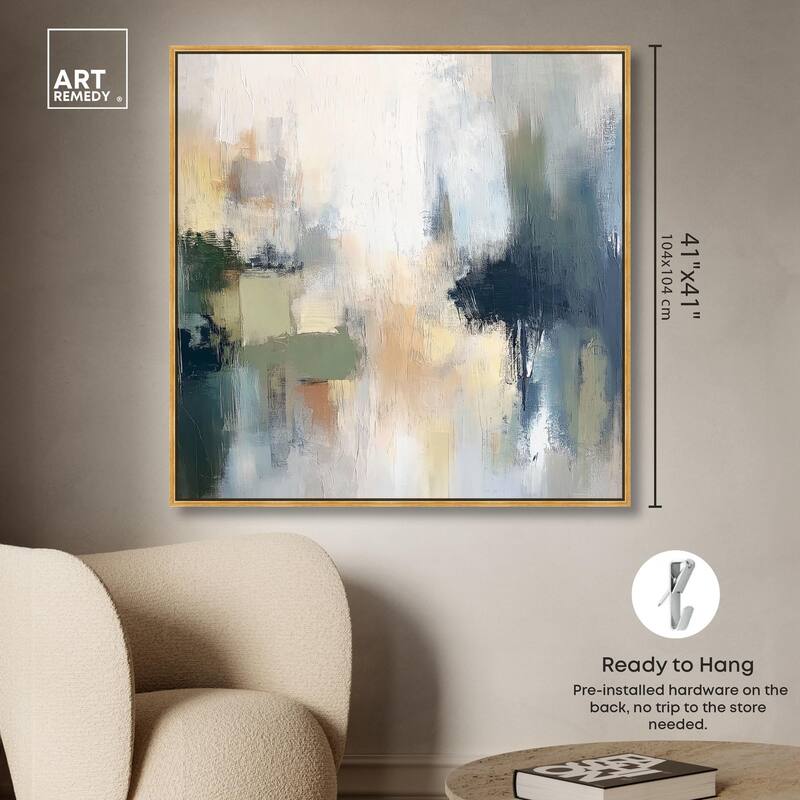 Abyssal Light Canvas by Art Remedy