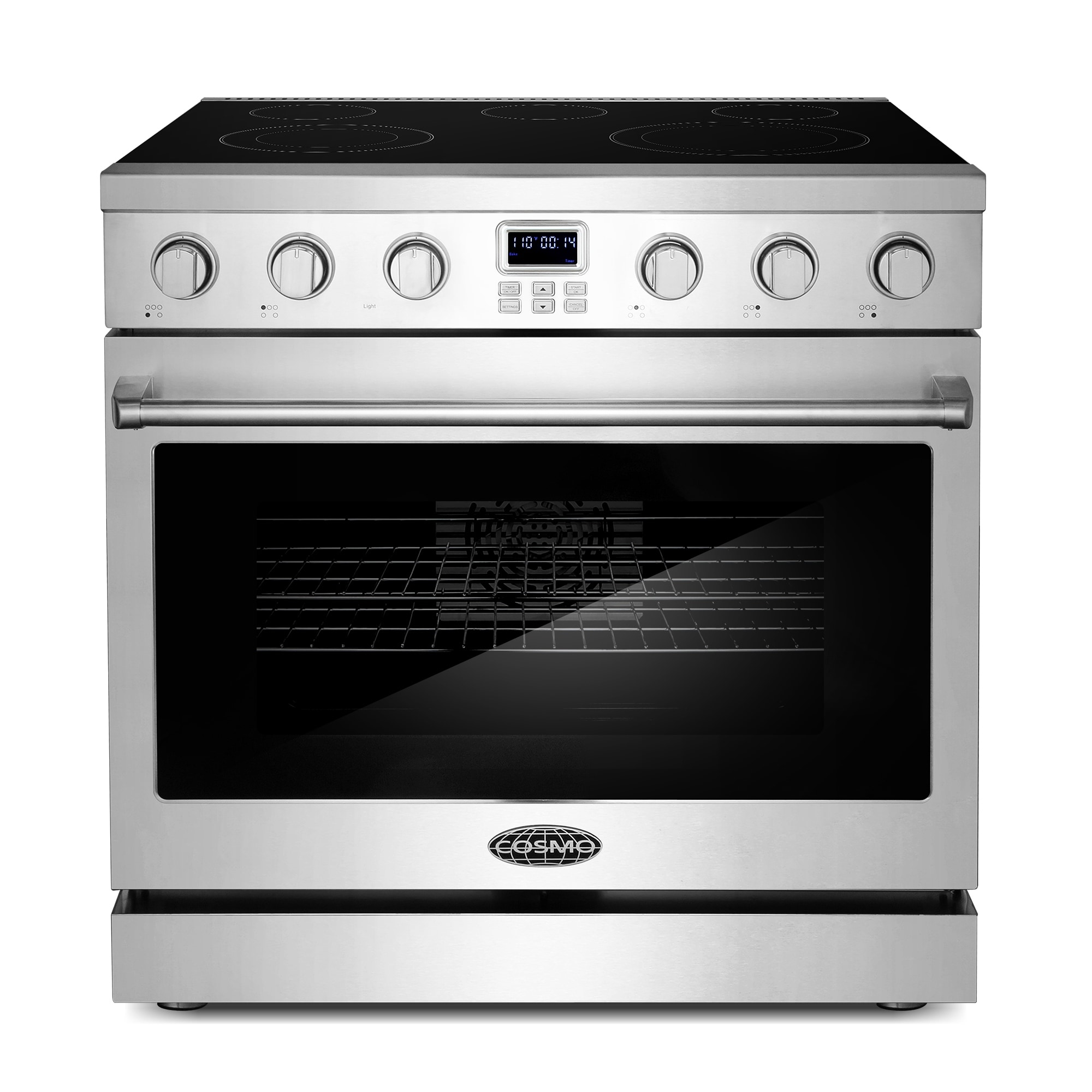 Commercial Style 36 in. 6.0 cu. ft. Electric Range with 5 Burner