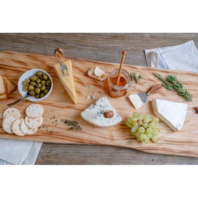 28" Artisan Organic Natural Wood Anti Bacterial Cutting Board