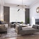 preview thumbnail 42 of 45, Modern Multi-Light Large Black Gold Sputnik Chandelier Metal Pendant Lights for Dining Room