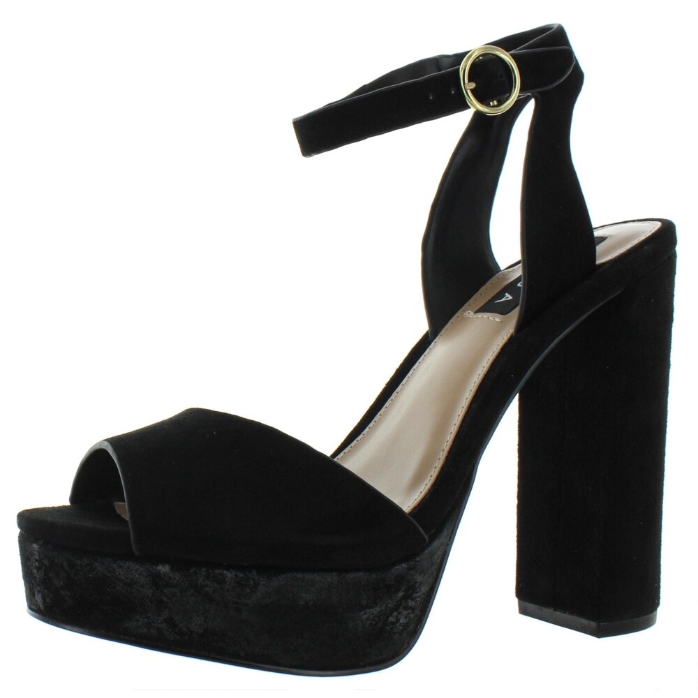 aqua platform sandals